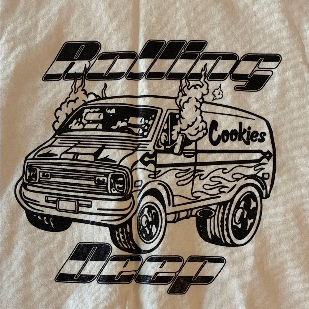 Cookies White and Black Graphic Tee - Picture 2 of 2
